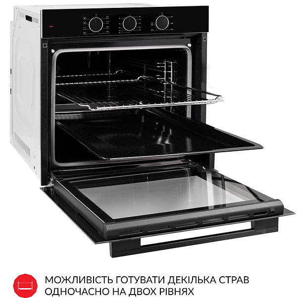 Фото - Духова шафа електрична Weilor FPO6F8BK