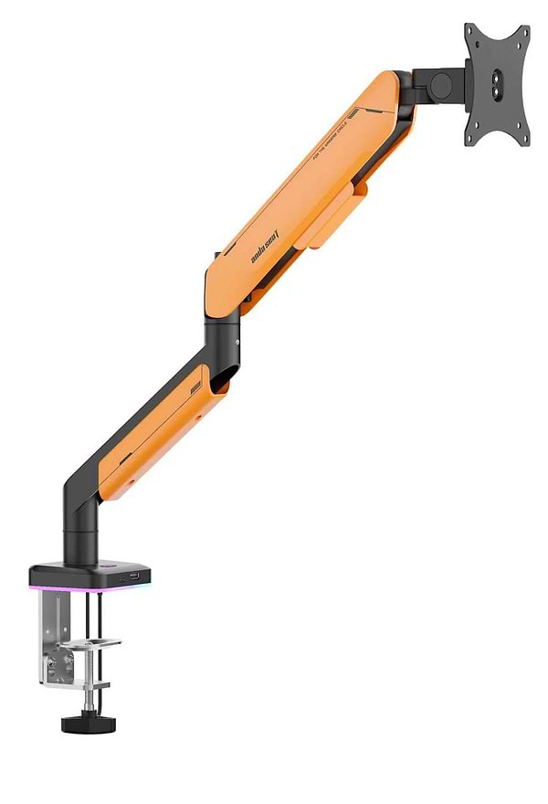 Фото - Кріплення настільне Anda Seat Stealth PRO II RGB 17''-42'' Orange (AD-W-A9X-1S-BO)