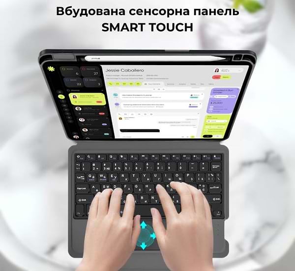 Фото - Чехол-клавиатура для планшета AIRON Premium for iPad Pro 13 2024 (4822352781231)