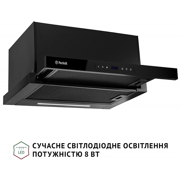 Фото - Вытяжка встраиваемая Perfelli ISEO 6PWB NERO