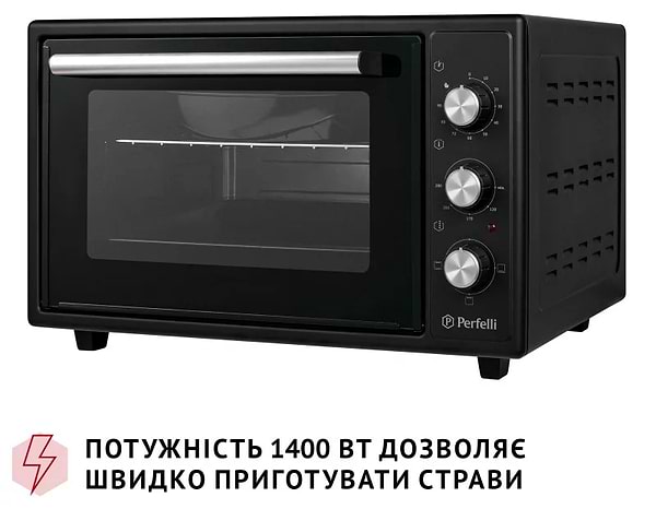 Фото - Печь электрическая Perfelli CLASSIC 37 BLACK