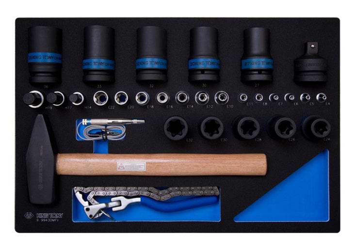 Набір інструментів KING TONY 30 шт. (9-99430MFV)
