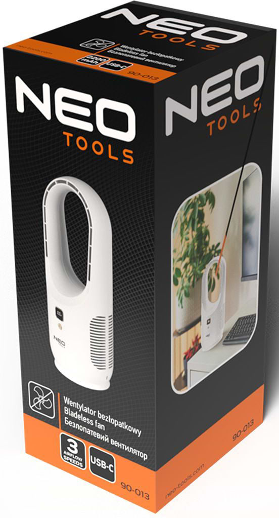 Фото - Вентилятор підлоговий Neo Tools 90-013 White