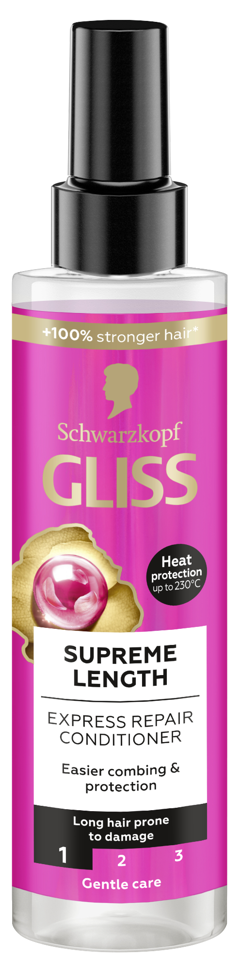 Спрей для волос Schwarzkopf Prof. Gliss Kur Supreme Length 200 мл (9000101201376) - Фото 1
