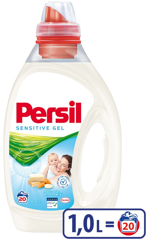 Фото - Гель для прання Persil Sensitive 1 л (9000101318784)