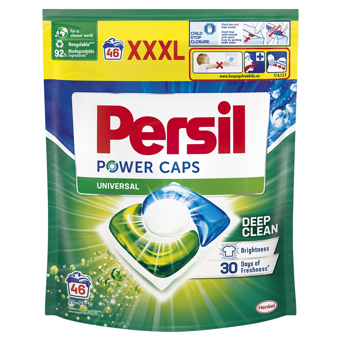 Капсулы для стирки Persil Универсал 46шт