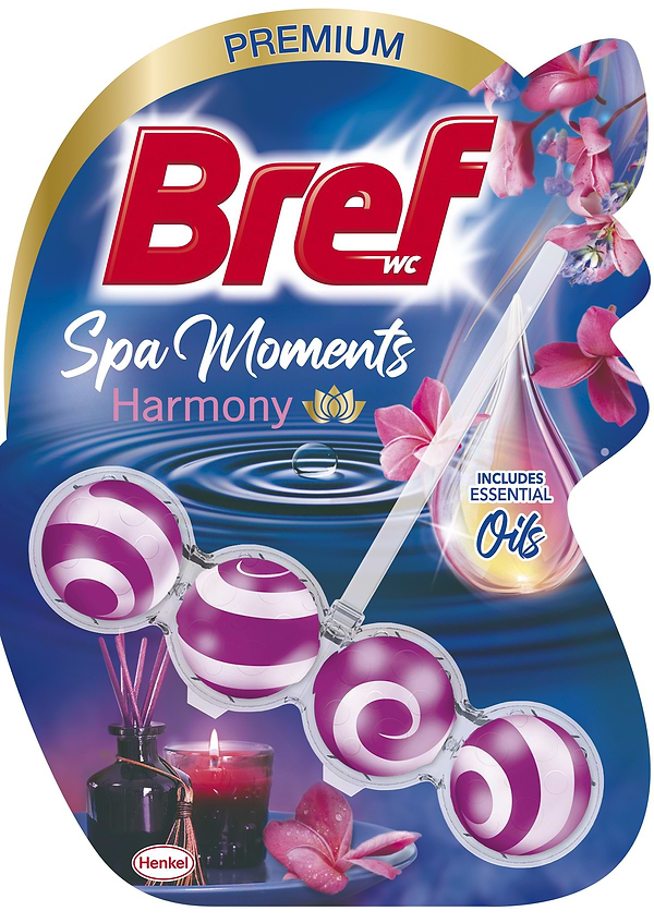 Фото - Туалетный блок Bref Спа моменты Гармония 50г