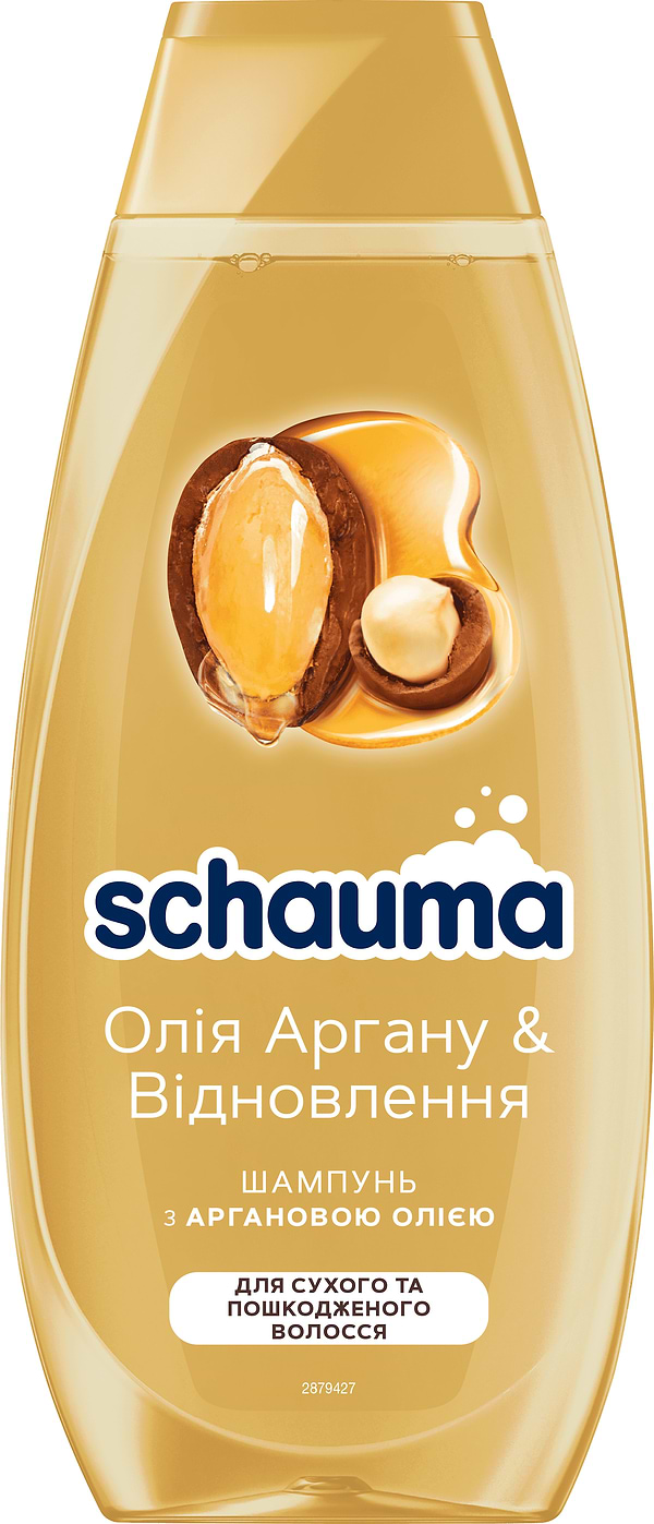 Фото - Шампунь жіночий Schauma Олія Аргану & Відновлення 400мл Фото - Шампунь жіночий Schauma Олія Аргану & Відновлення 400мл