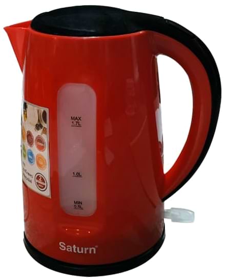 Електричний чайник Saturn ST-EK8439 Red/Black