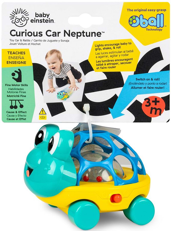 Фото - Погремушка Baby Einstein Curious Car Neptune (16766)