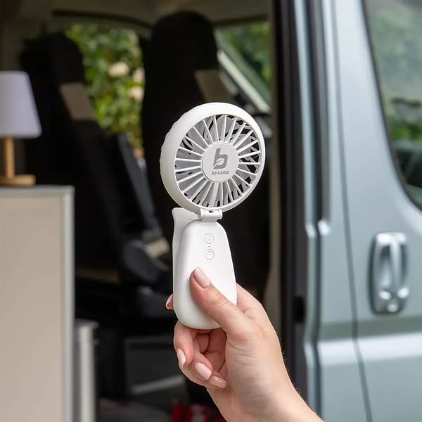 Фото - Вентилятор портативний Bo-camp Mini Fan With Clamp White (8520960)