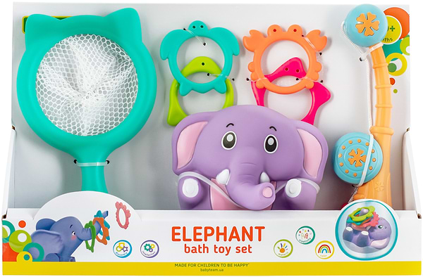 Фото - Игрушка для ванной Baby Team Слоник (9035)
