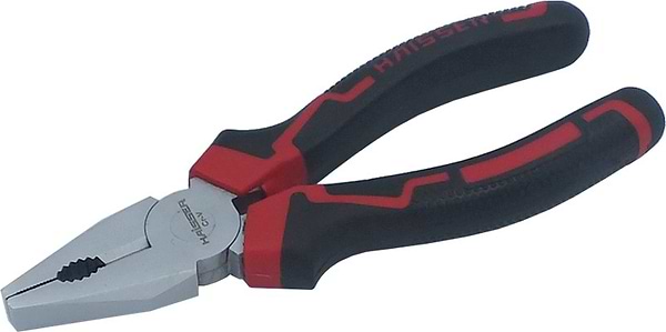 Фото - Плоскогубці Haisser Cr-V Pearl-nic Cr-V Pearl-Nickel 160 мм (41125)