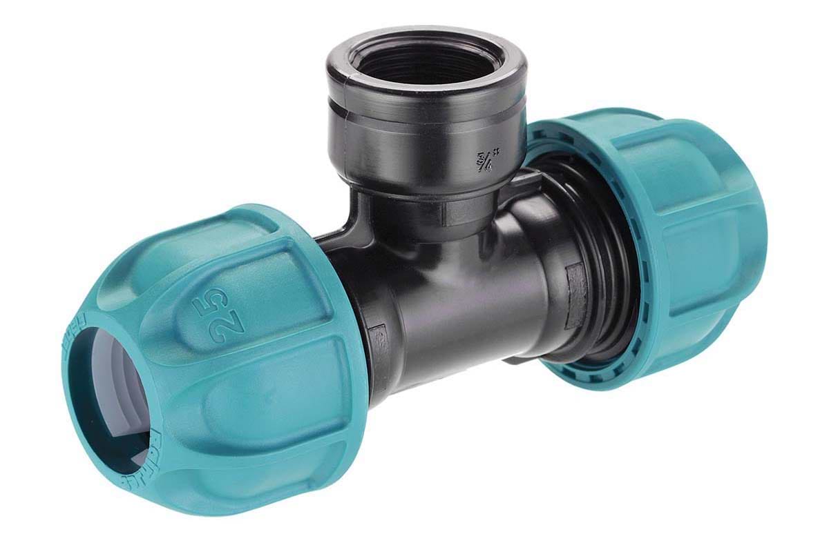 Соединитель для шланга Claber ПЕ 25х3/4В (904180000)