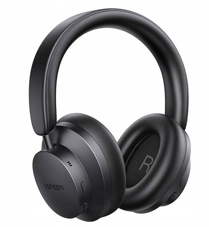 Фото - Навушники повнорозмірні бездротові UGREEN HP106 HiTune Max3 Hybrid Active Noise-Cancelling Headphones Black (90422)