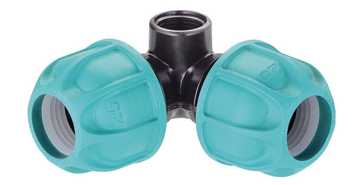 Соединитель для шланга Claber ПЕ 25*1/2В (904270000)