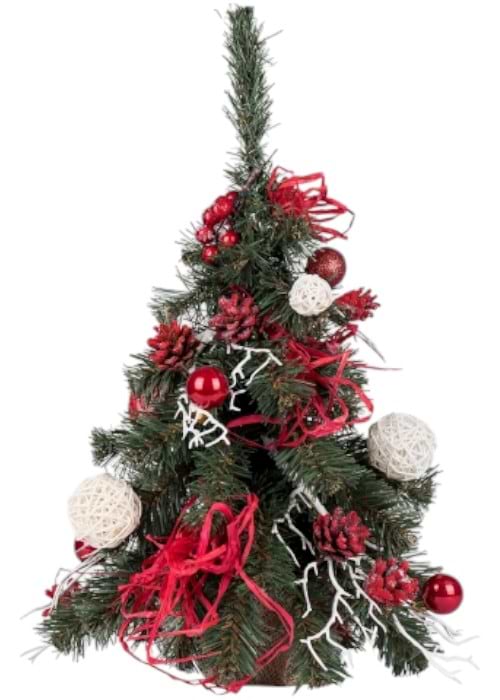 Ёлка настольная YES! Fun 0,45 м Рубиновый сюрприз (904441) - Фото 1