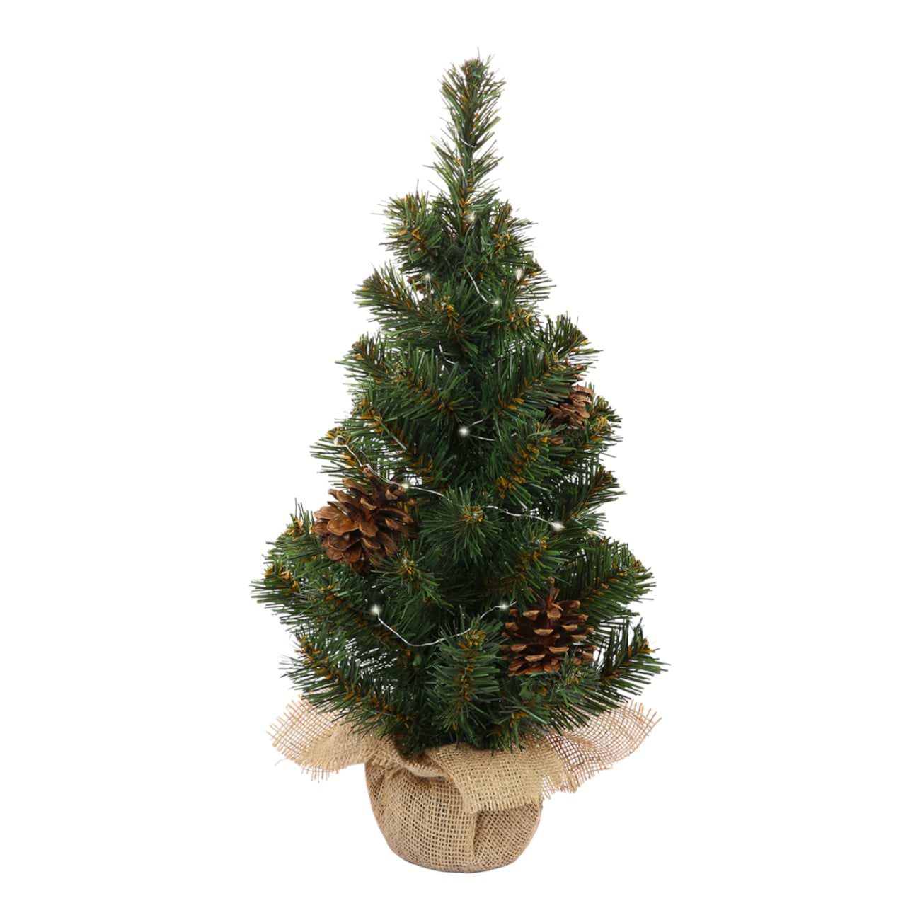 Купити Ялинка настільна YES! Fun Fun 0.45 м Тайгова з LED-гірляндою (904952) - Фото 1 Ялинка настільна YES! Fun Fun 0.45 м Тайгова з LED-гірляндою (904952) - Фото 1