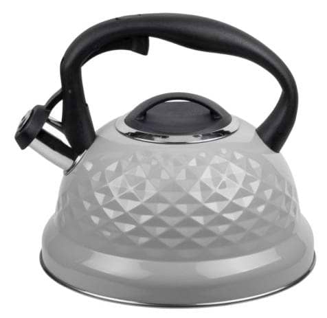 Чайник металевий RESTO ALMAAZ 2.7 л із свистком (90611) - Фото 1