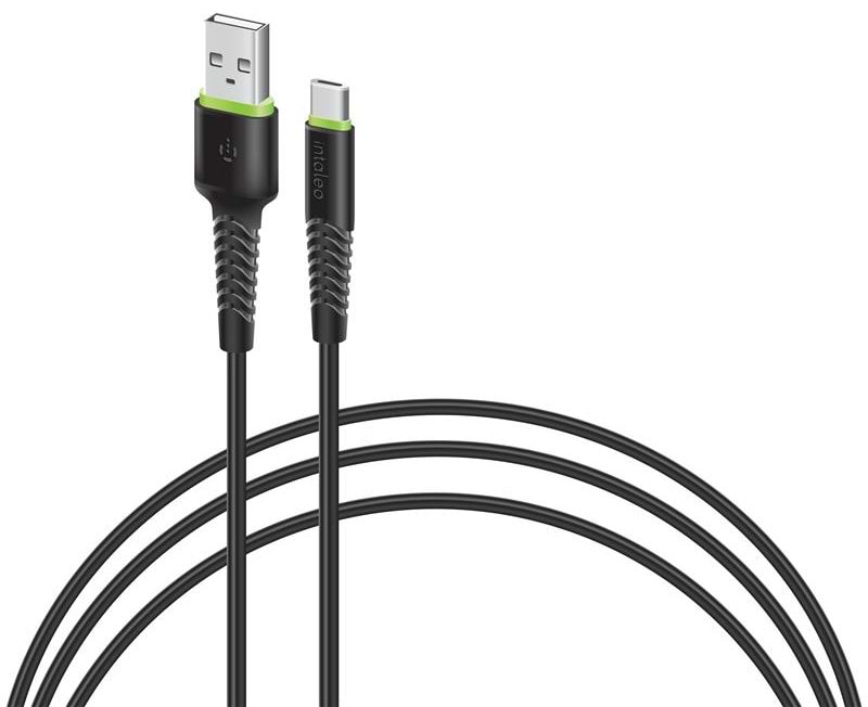 Кабель Intaleo CBFLEXM1 USB-microUSB 1.2m Black (1283126487453)