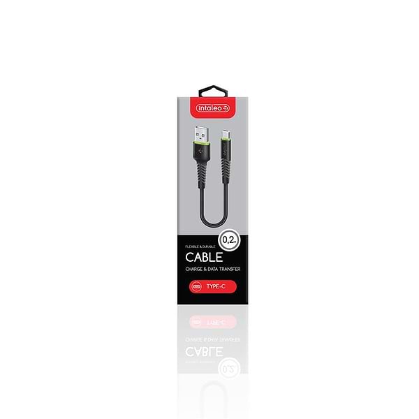 Фото - Кабель Intaleo CBFLEXM3 USB-microUSB 3m Black (1283126487491)