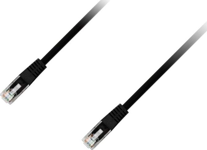 Кабель патч-корд Piko CAT5e UTP Ethernet RJ45 5 m Black (1283126474064) - Фото 1