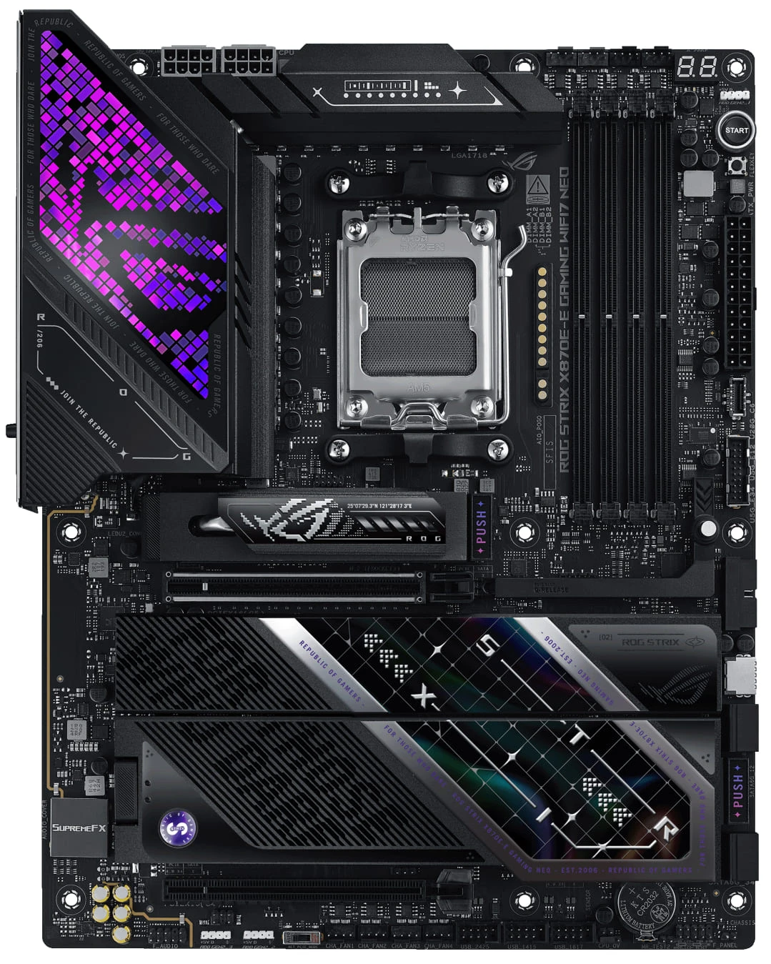 Материнська плата Asus ROG STRIX X870E-E GAMING NEO