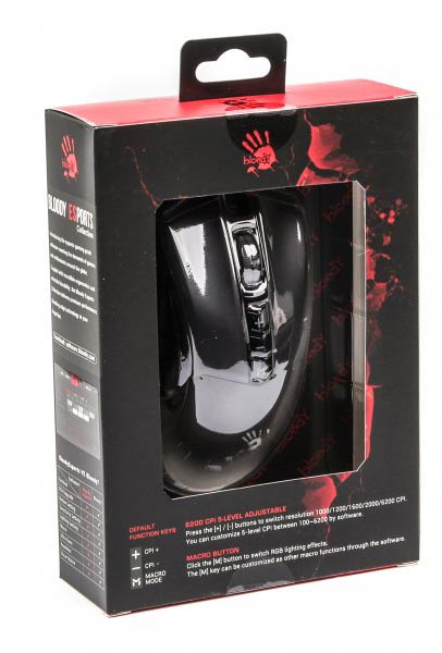 Фото - Мышь проводная игровая Bloody ES9 Stone Вlack