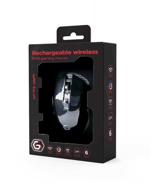 Фото - Мышь беспроводная игровая Gembird MUSGW-6BL-02