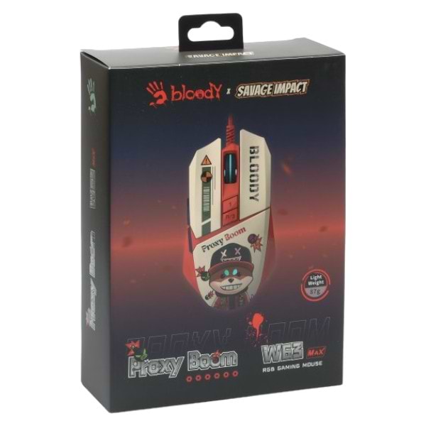 Фото - Мышь проводная игровая Bloody W63 Max (Proxy Boom)