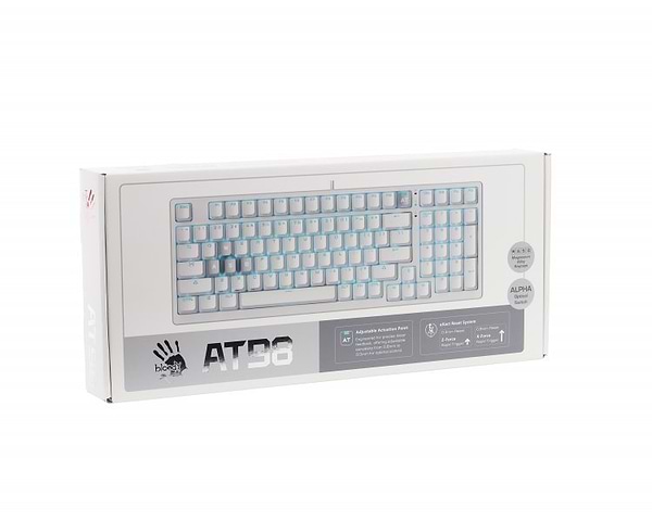 Фото - Клавиатура проводная игровая Bloody AT98 (White)