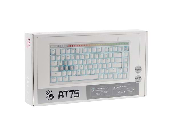 Фото - Клавиатура проводная игровая Bloody AT75 (White)