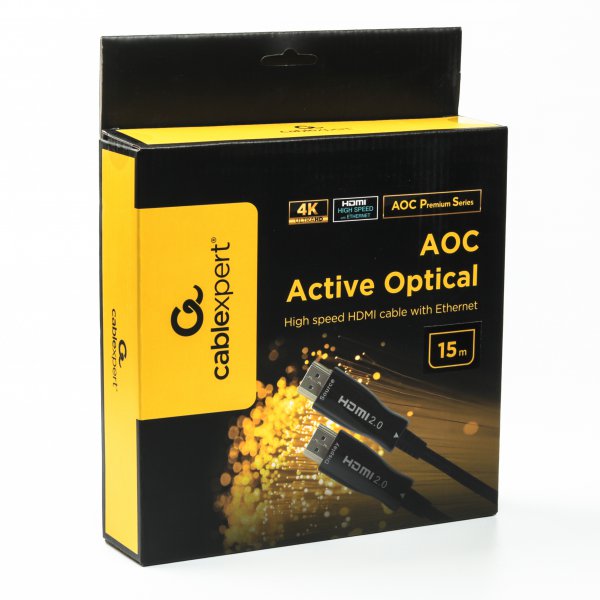 Фото - Кабель Optical Cablexpert HDMI V.2.0 (CCBP-HDMI-AOC-15M)