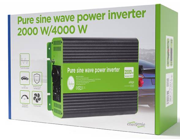 Фото - Інвертор автомобільний EnerGenie EG-PWC-PS2000-01