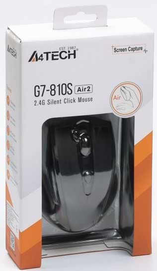 Фото - Миша бездротова A4tech G7-810 Air2 (Black)