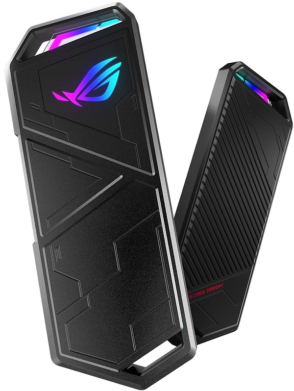 Фото - Зовнішній карман Asus ROG Strix Arion ESD-S1C/BLK/G/AS USB 3.2 Gen2 Type-C (90DD02H0-M09000)