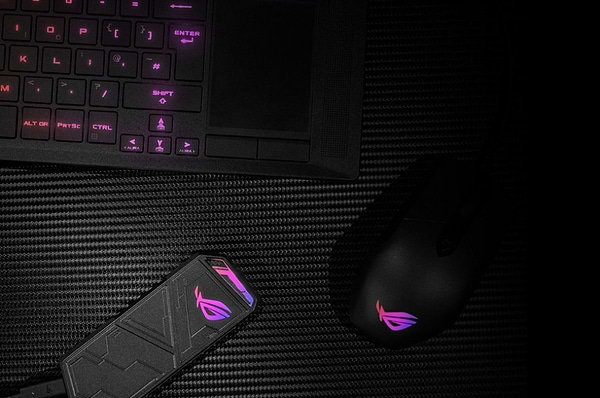 Фото - Внешний карман Asus ROG Strix Arion ESD-S1CL/BLK/G/AS Lite USB 3.2 Gen2 Type-C (90DD02H0-M09010)