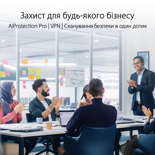 Фото - Маршрутизатор інтернет WiFi6 Asus ExpertWIFI EBR63