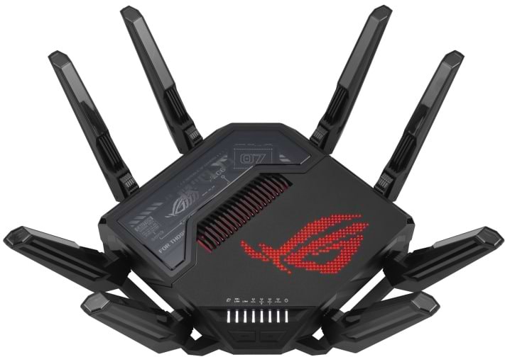 Маршрутизатор интернет WiFi6 Asus ROG Rapture GT-BE98 - Фото 1
