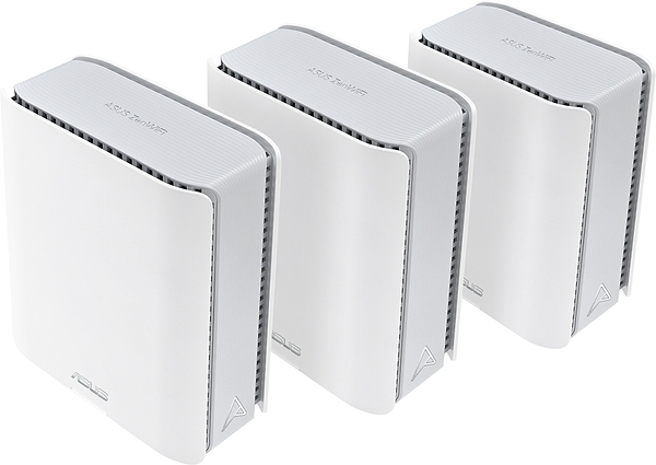 Фото - MESH система WiFi7 Asus ZenWiFi BT10 BE25000 White 3 шт. (90IG08Y0-MO3C20)
