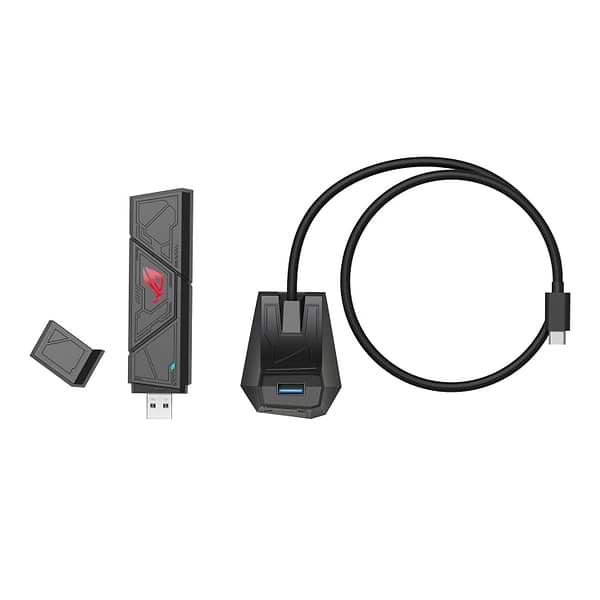 Фото - Адаптер сети WiFi Asus USB-BE92 BE6500 (90IG09I0-MO0B00)