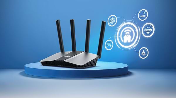 Фото - Маршрутизатор интернет WiFi7 Asus RT-BE55 BE3600 (90IG0A80-MO3C00)