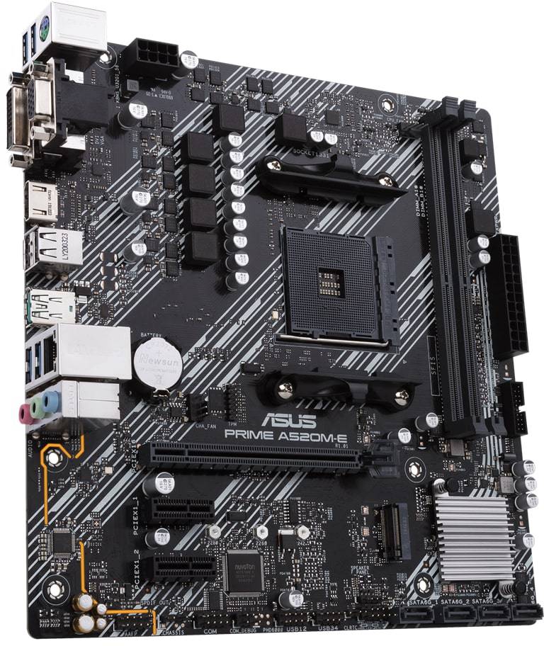 Фото - Материнська плата Asus PRIME A520M-E/CSM DDR4