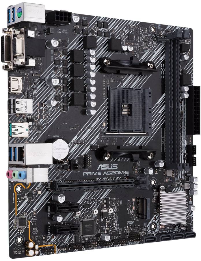 Фото - Материнська плата Asus PRIME A520M-E/CSM DDR4