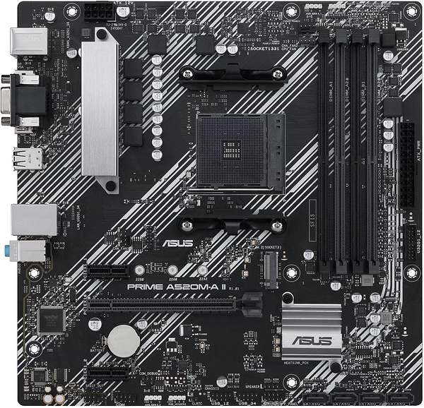 Фото - Материнская плата Asus PRIME A520M-A II