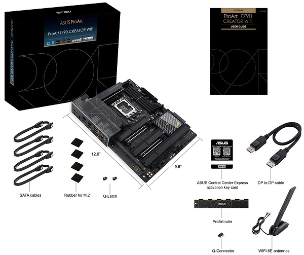 Фото - Материнська плата Asus PROART Z790-CREATOR WIFI DDR5