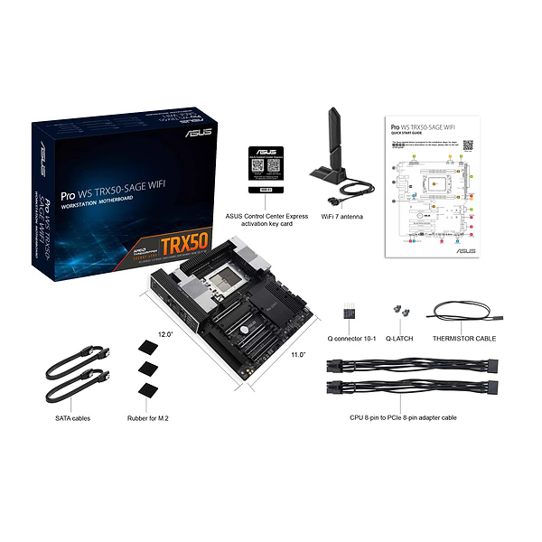 Фото - Материнская плата Asus PRO WS TRX50-SAGE WIFI DDR5