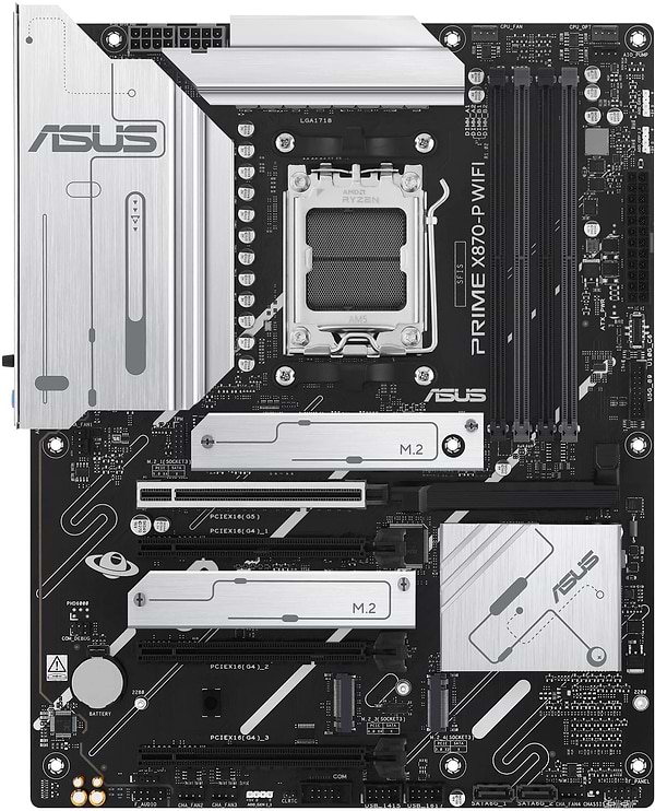 Фото - Материнська плата Asus PRIME X870-P WIFI DDR5 (90MB1IS0-M0EAY0)