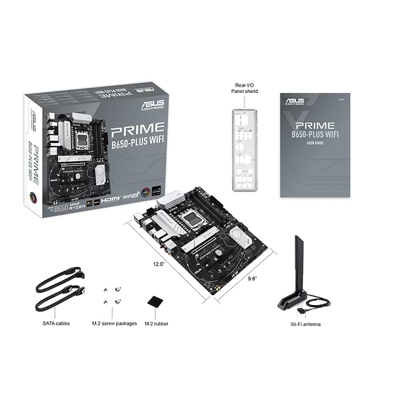 Фото - Материнська плата Asus PRIME B650-PLUS WIFI DDR5