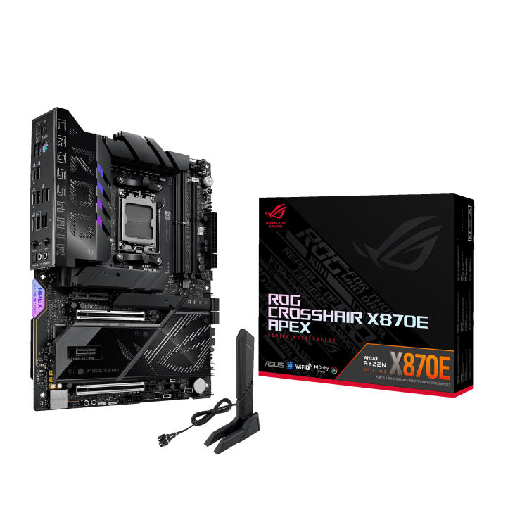 Фото - Материнская плата Asus ROG CROSSHAIR X870E APEX 4xDDR5 M.2 USB Type-C WiFi BT